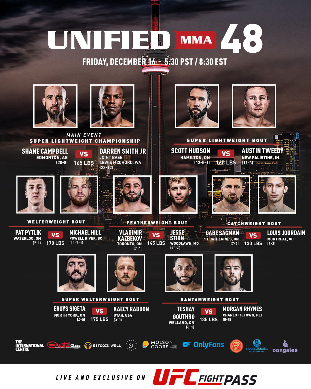 unified mma 48 live stream
